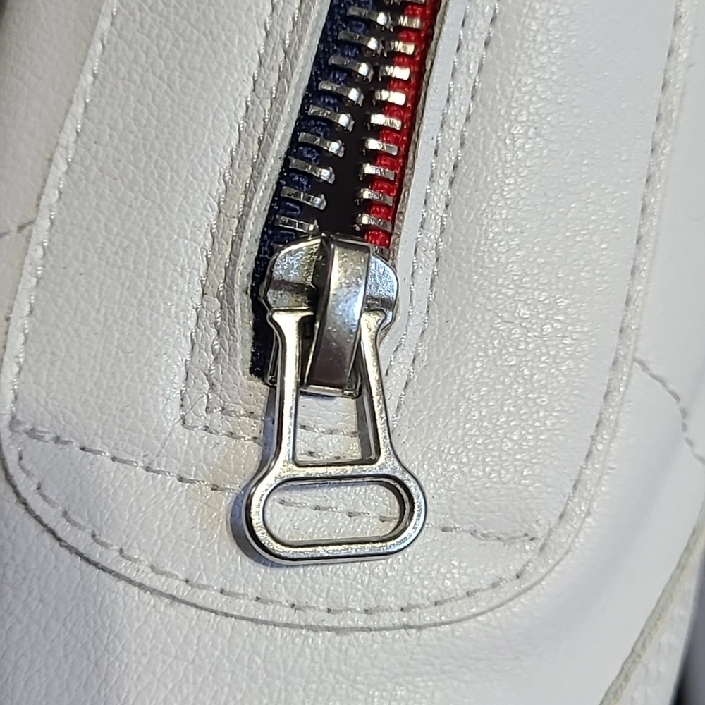 Nautica White and Red Sneakers Mariam‎ Zip On Shoes size 8 - Picture 7 of 12